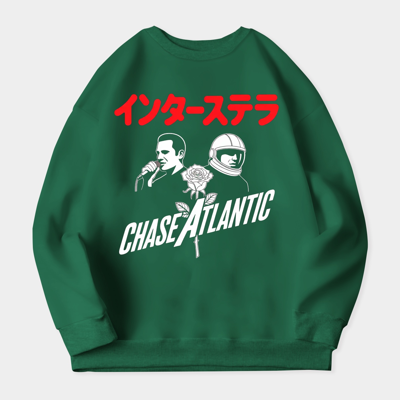 Day Gifts Chase Atlantic Interstella Design Cool Gifts Women's Crewneck Sweatshirt