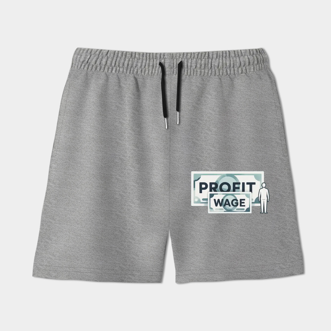 Profit vs Wage Inequality Women's Shorts