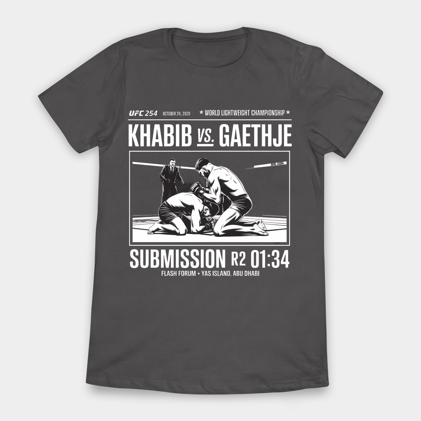 Khabib vs Gaethje UFC 254 Women's T-Shirt