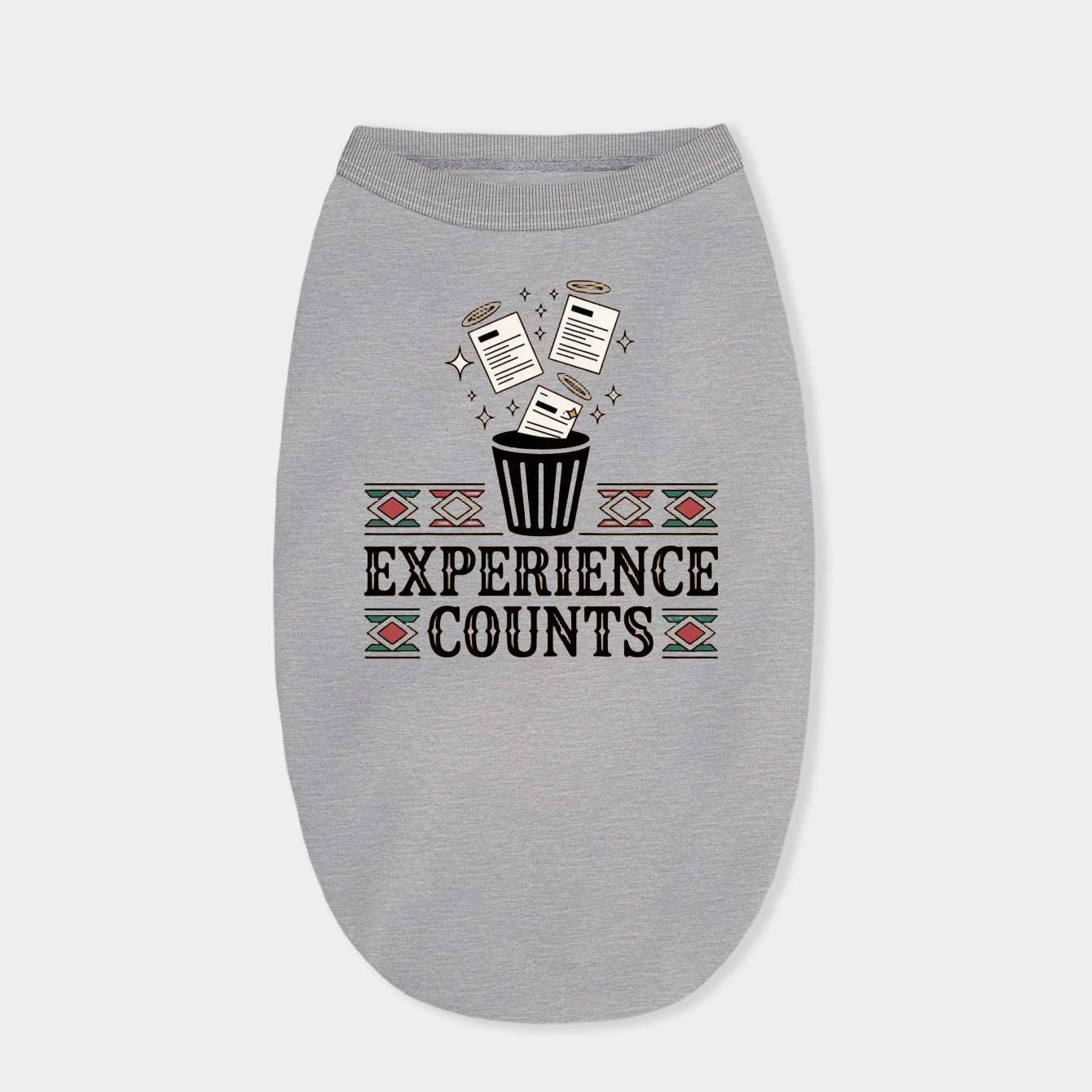 Experience Counts, Not Junk Contracts Dog Shirt