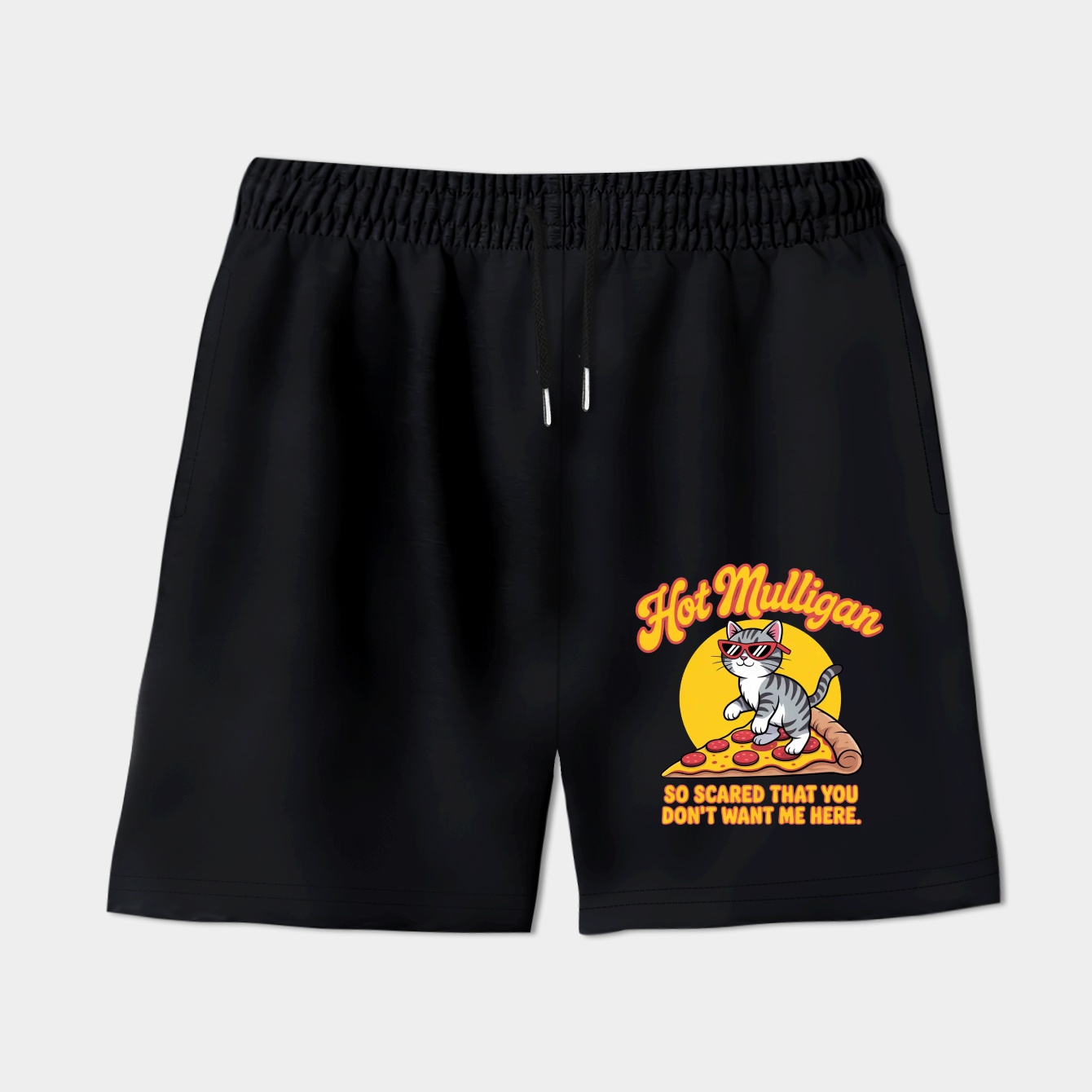 HOT MULLIGAN BAND CUTE CAT Women's Shorts