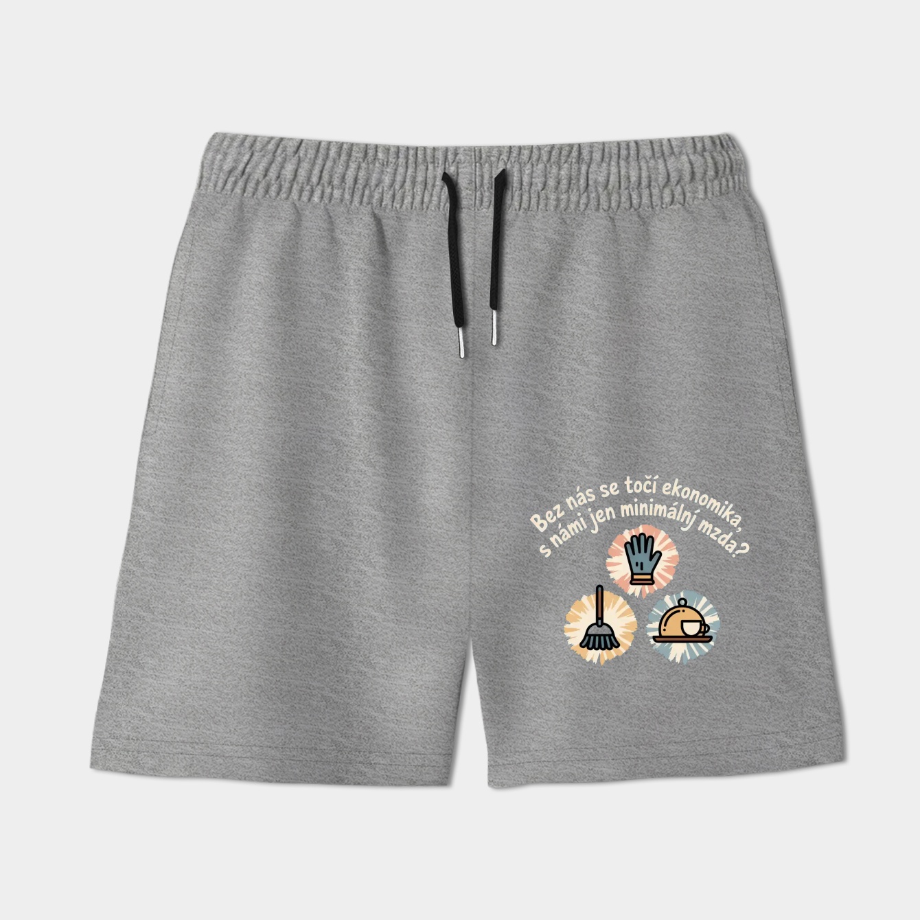 Vintage Tie-Dye Workers’ Protest Women's Shorts
