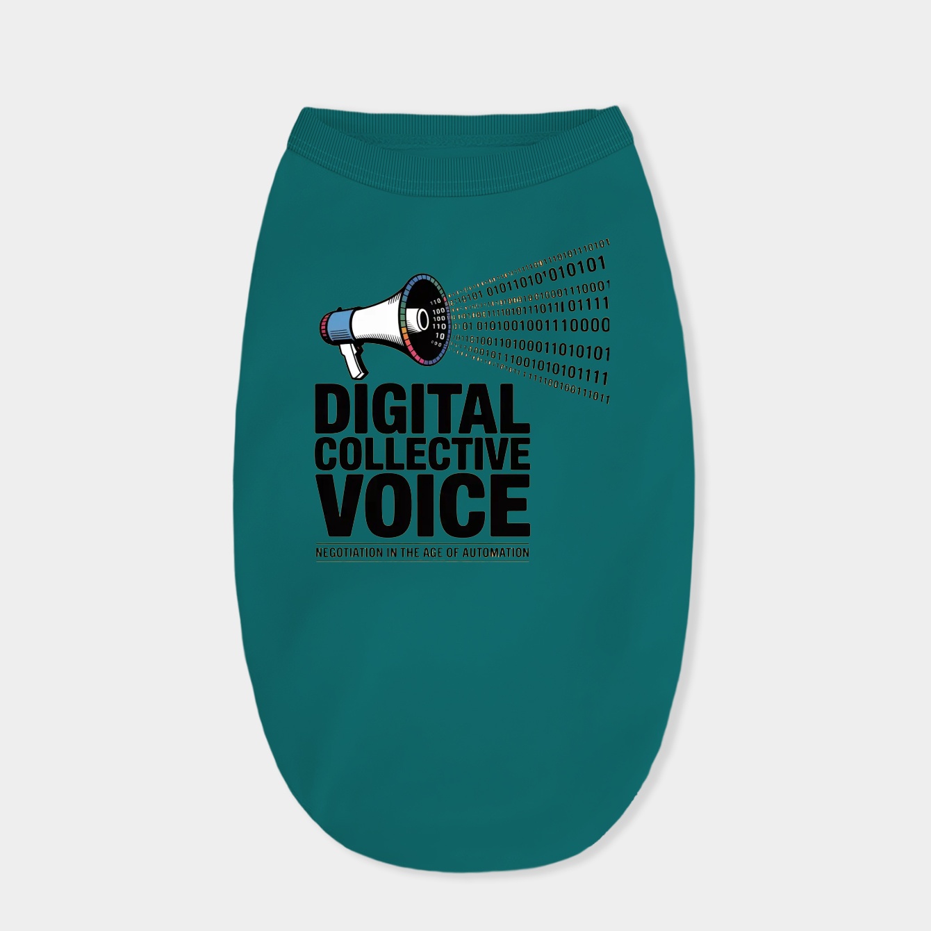 Digital Collective Voice Megaphone Dog Shirt