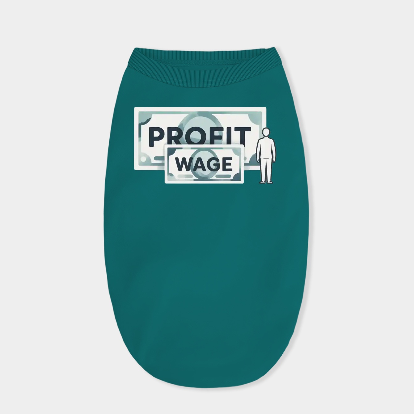 Profit vs Wage Inequality Dog Shirt