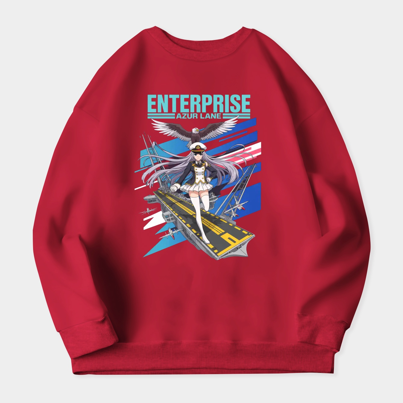 azur lane enterprise Women's Crewneck Sweatshirt