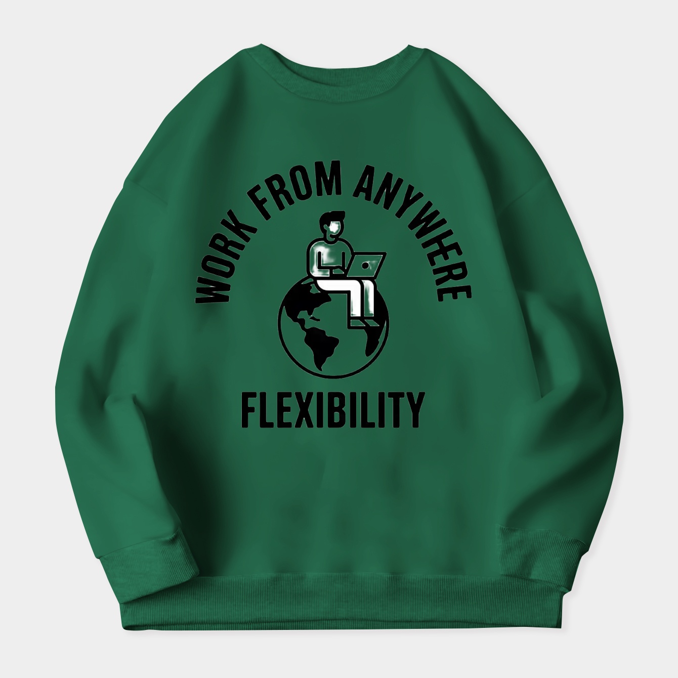 Work From Anywhere Flexibility Women's Crewneck Sweatshirt