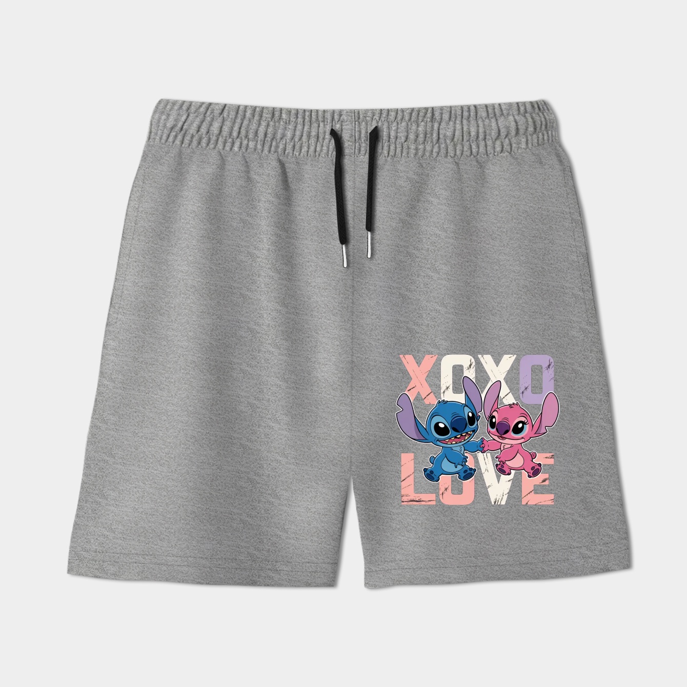 Lilo & Stitch With Angel Xoxo Girls Women's Shorts