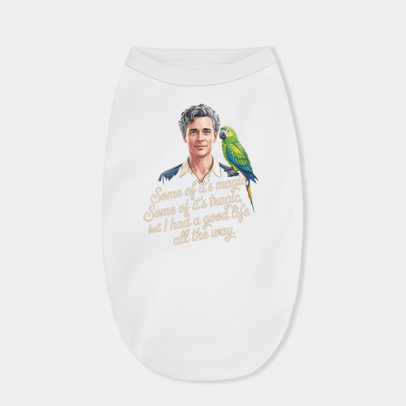 Jimmy - Buffett Good Life Quote Dog Shirt