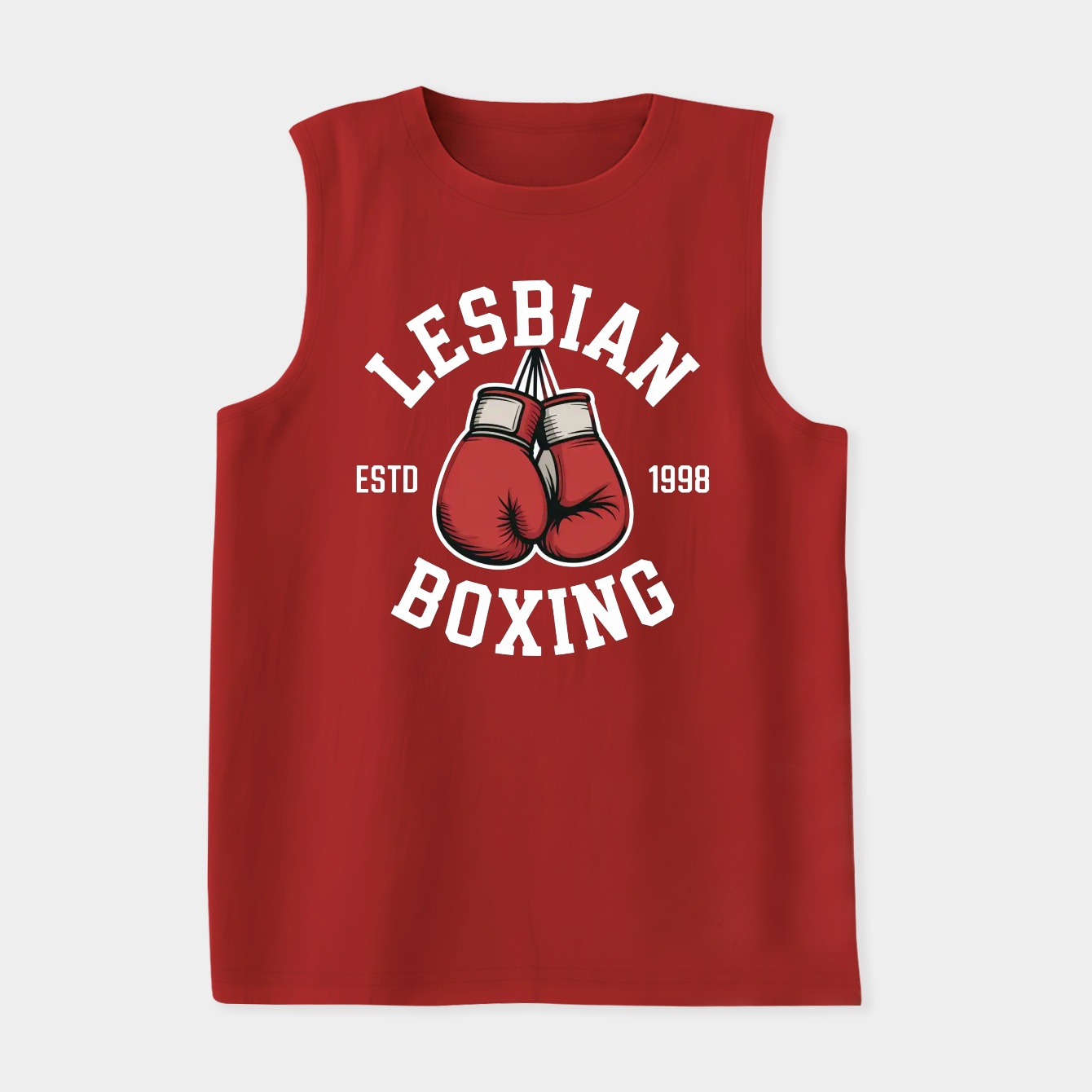 Lesbian Boxing Vintage Women's Soft Tank Top