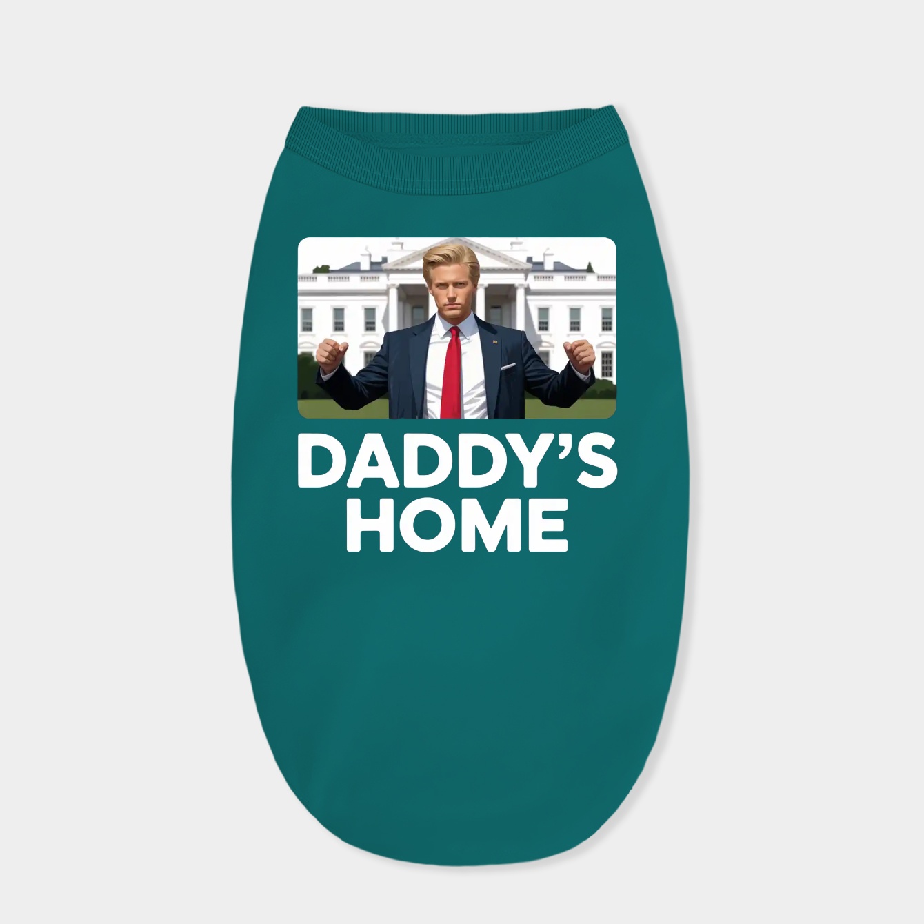 Funny Trump Pink Daddys Home, Trump 2024 Dog Shirt