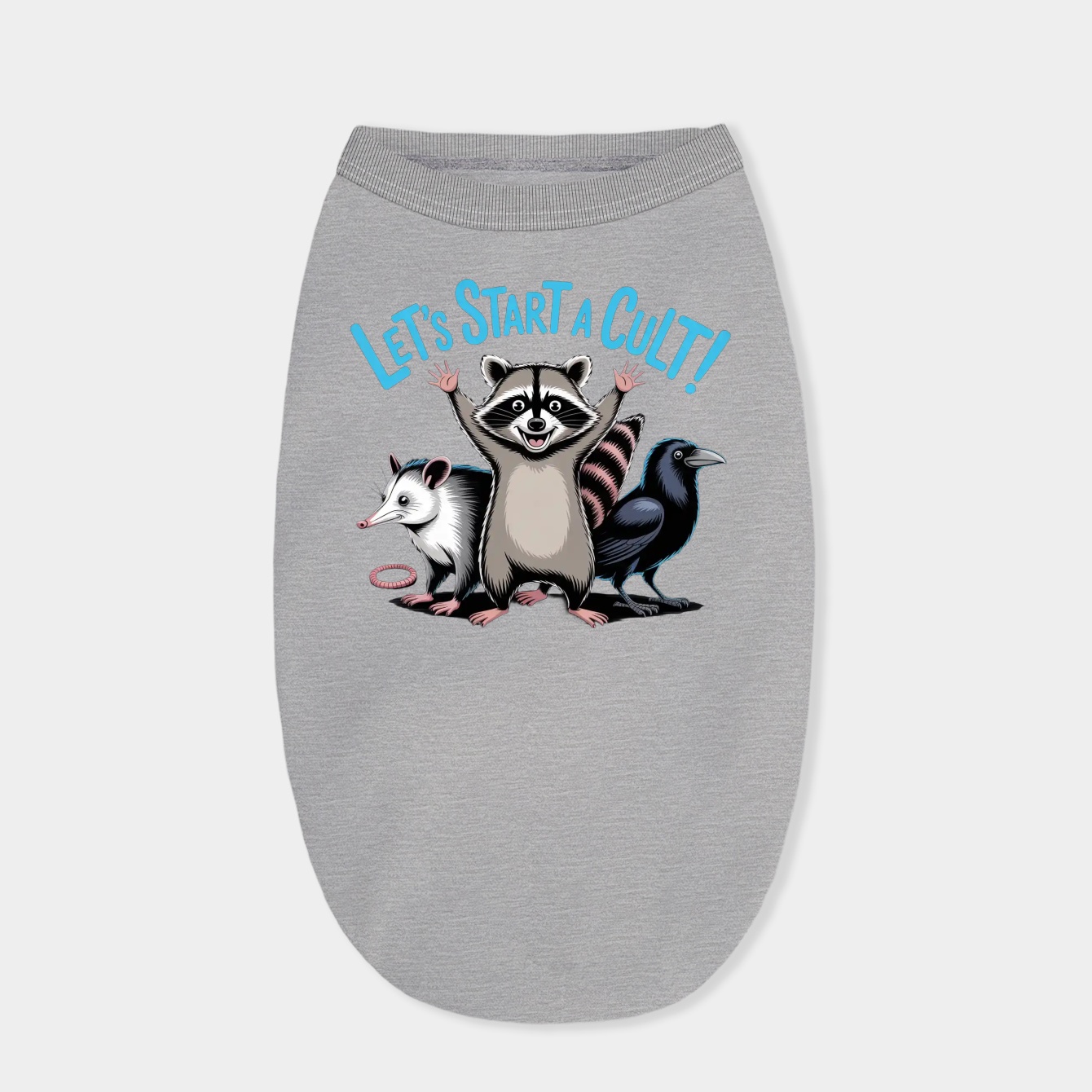 Trash Cult Animal Gathering Dog Shirt
