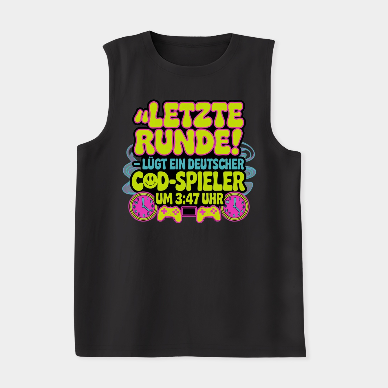 Letzte Runde German CoD Grind Women's Soft Tank Top