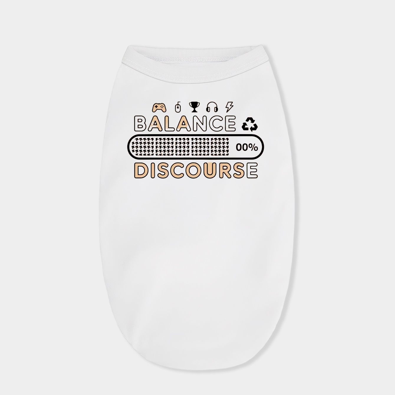 Endless Balance Discourse Bar Dog Shirt