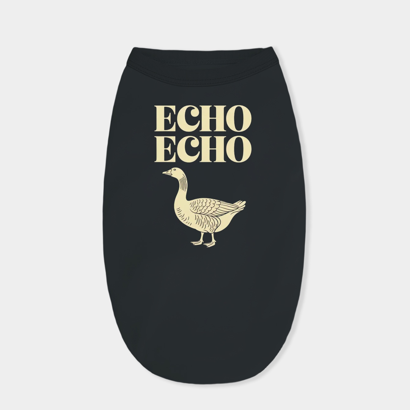 Echo Echo Portlandia Band Logo Yellow Dog Shirt