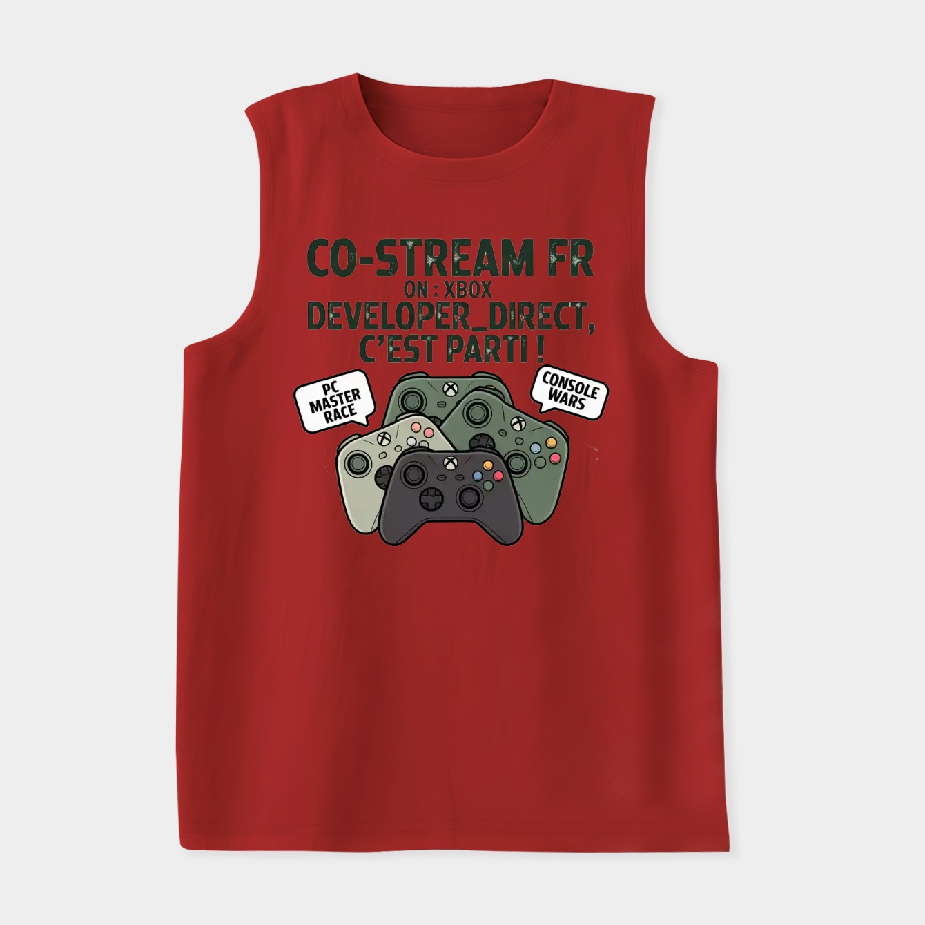 Retro Xbox Console Wars Mashup Women's Soft Tank Top