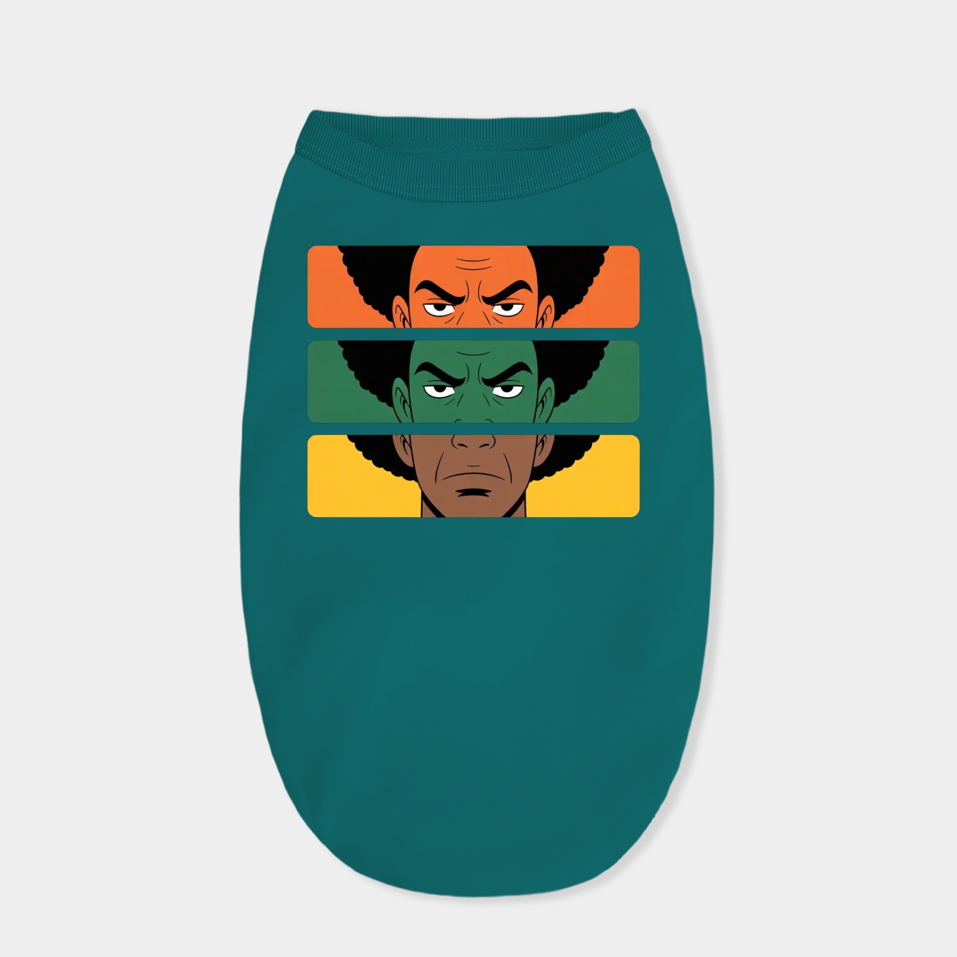 Boondocks Side Eye Expression Dog Shirt