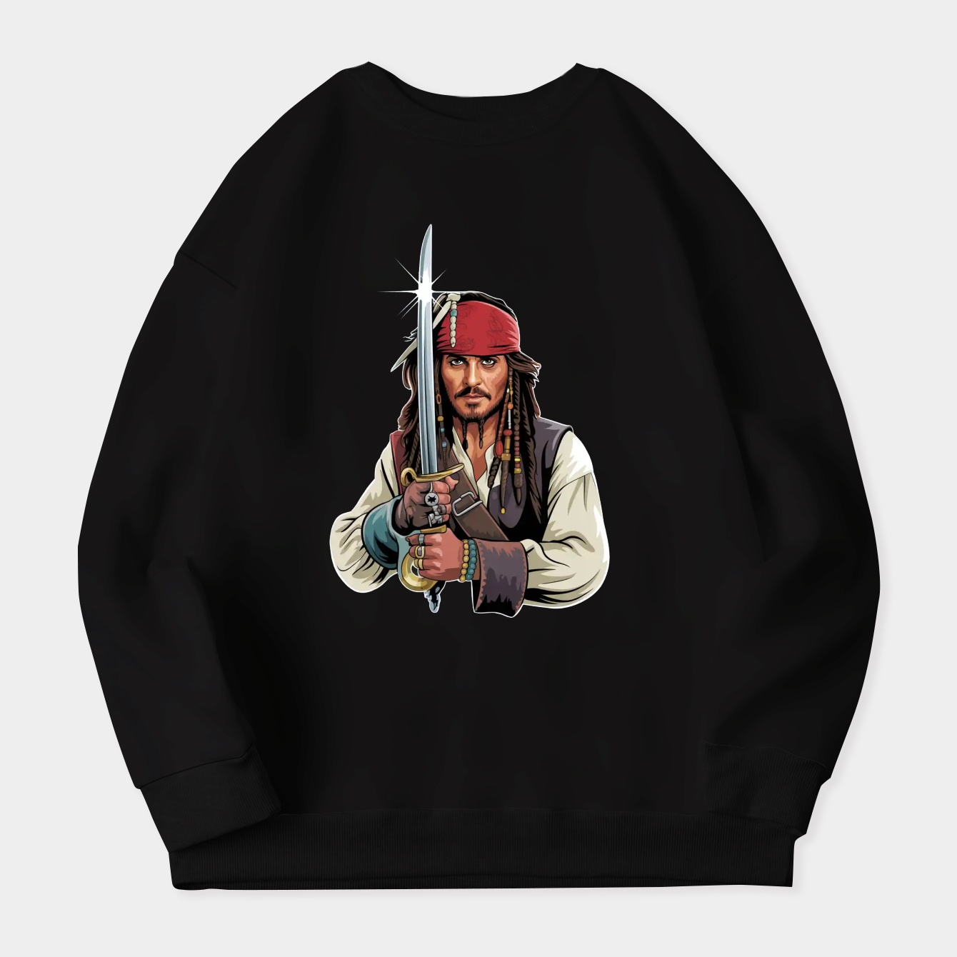 Jack Sparrow Women's Crewneck Sweatshirt