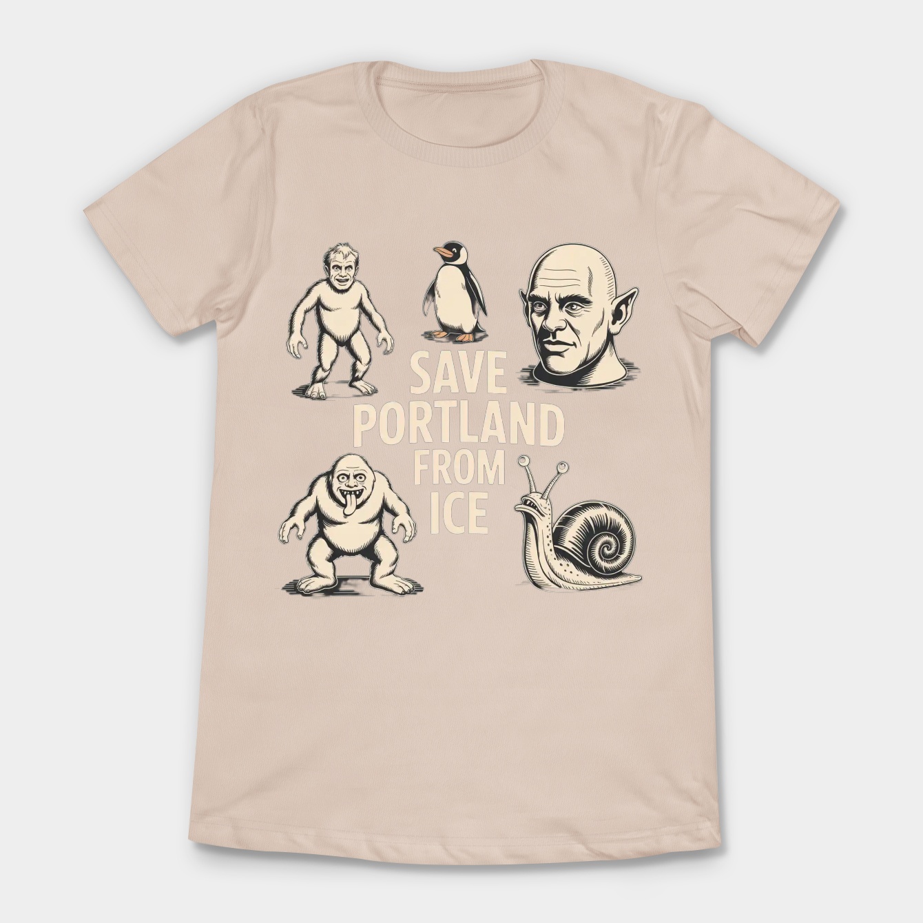 Save Portland from ice Women's T-Shirt