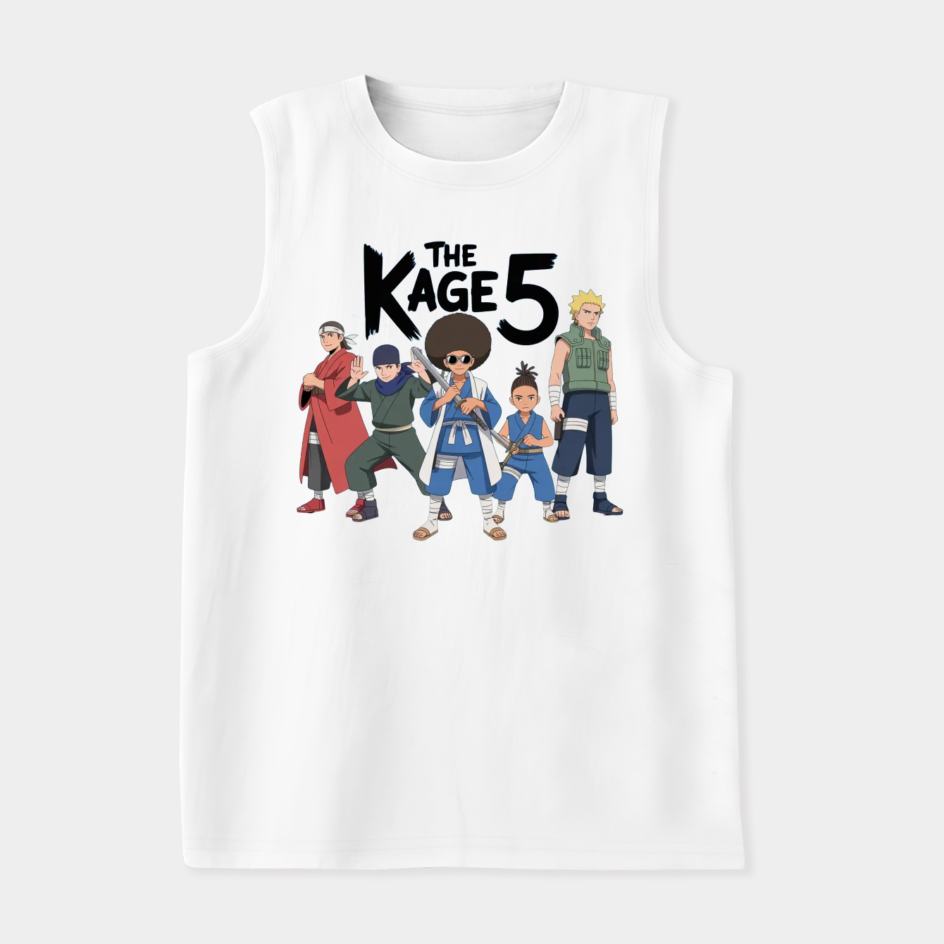 Boondocks Kage Group Scene Women's Soft Tank Top