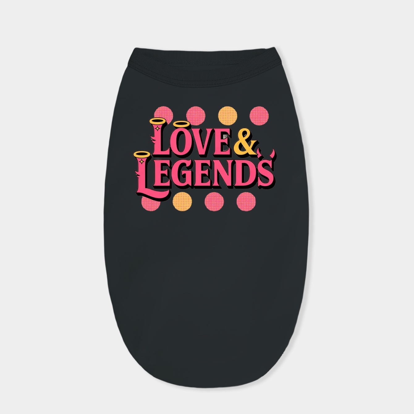 Love & Legends Angel Devil Logo Dog Shirt