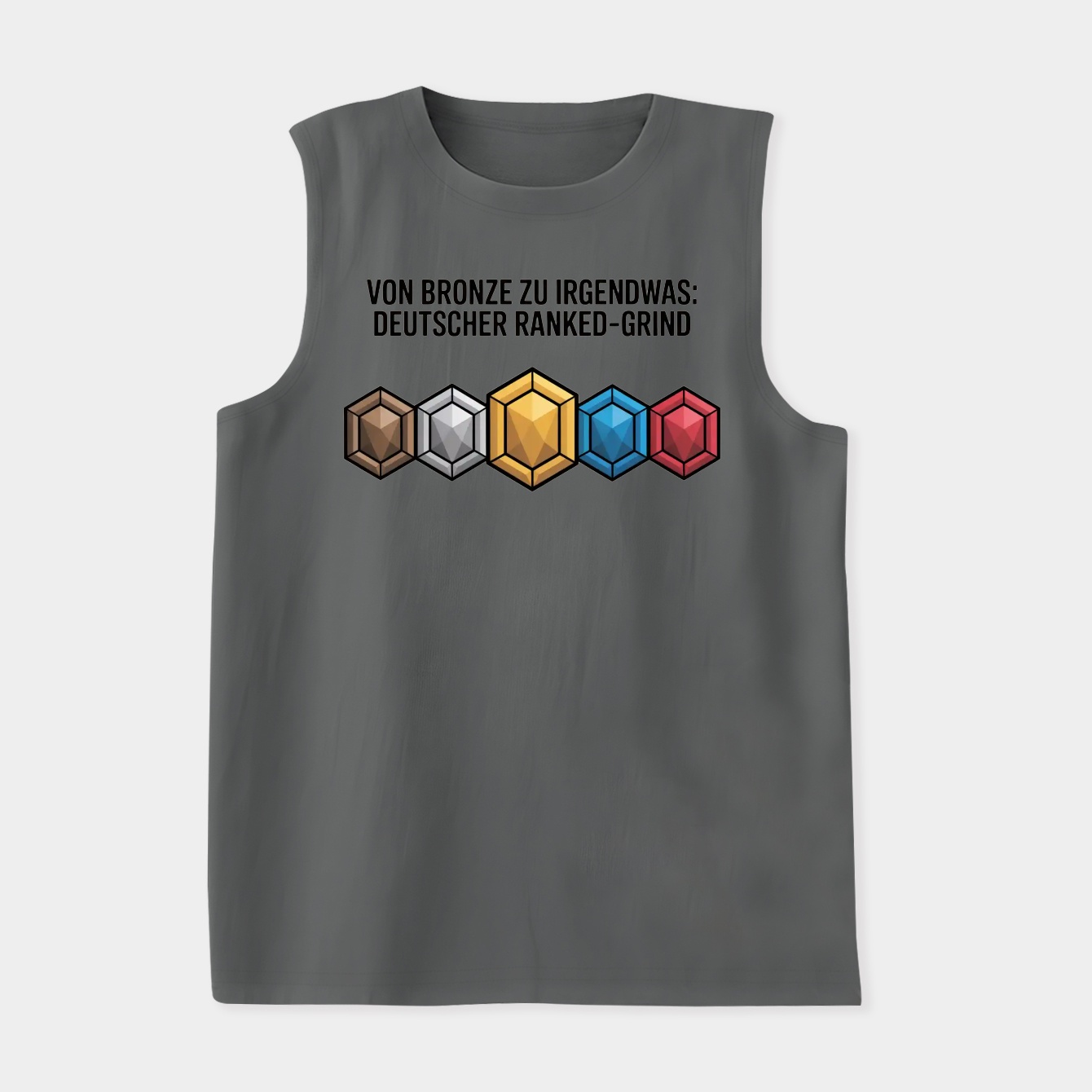 From Bronze to Something Rank Grind Women's Soft Tank Top