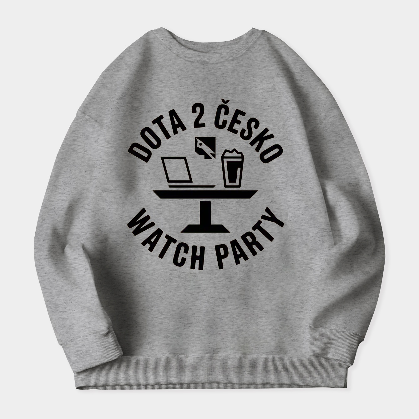 DOTA 2 Česko Watch Party Women's Crewneck Sweatshirt