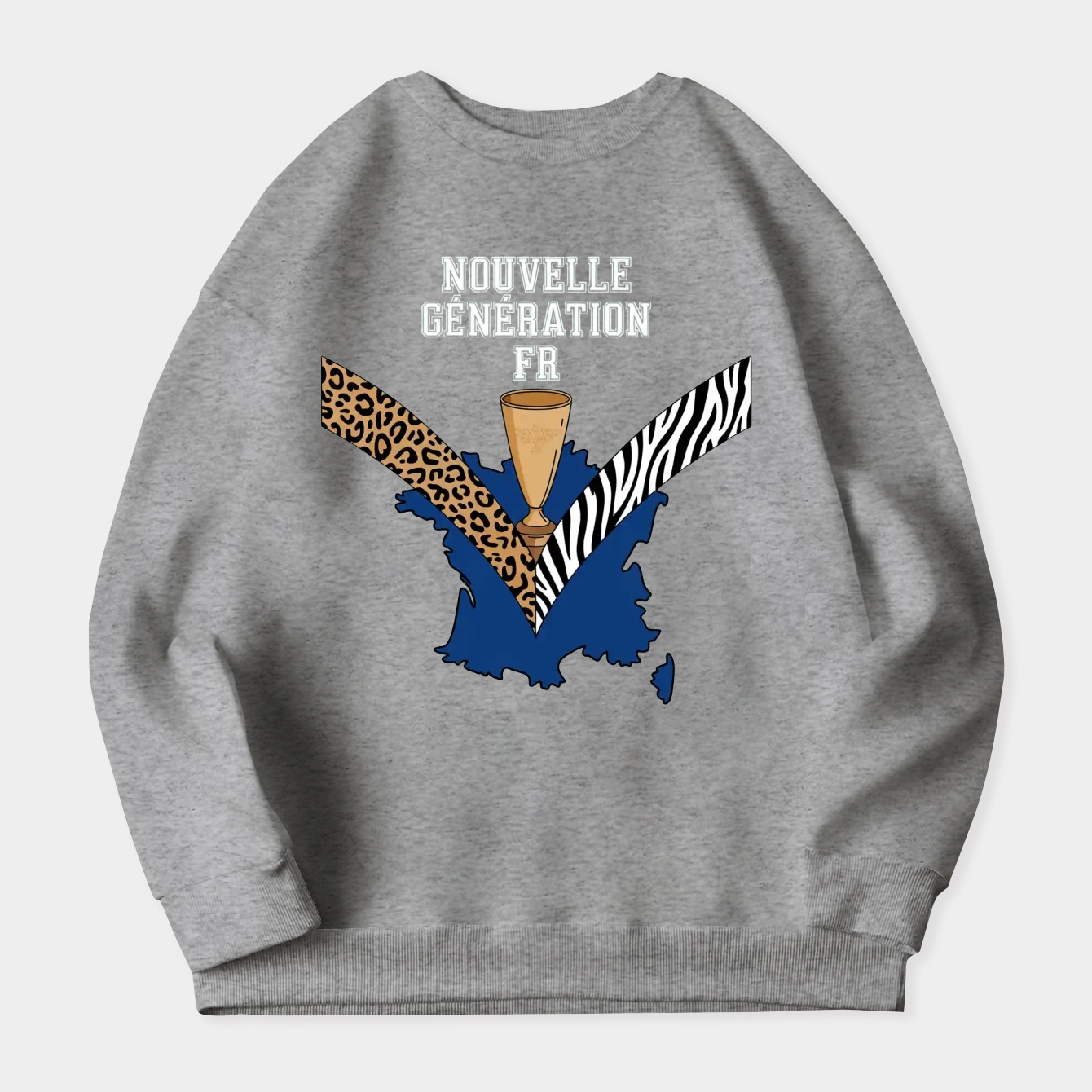 Nouvelle Génération France Champion Trophy Women's Crewneck Sweatshirt