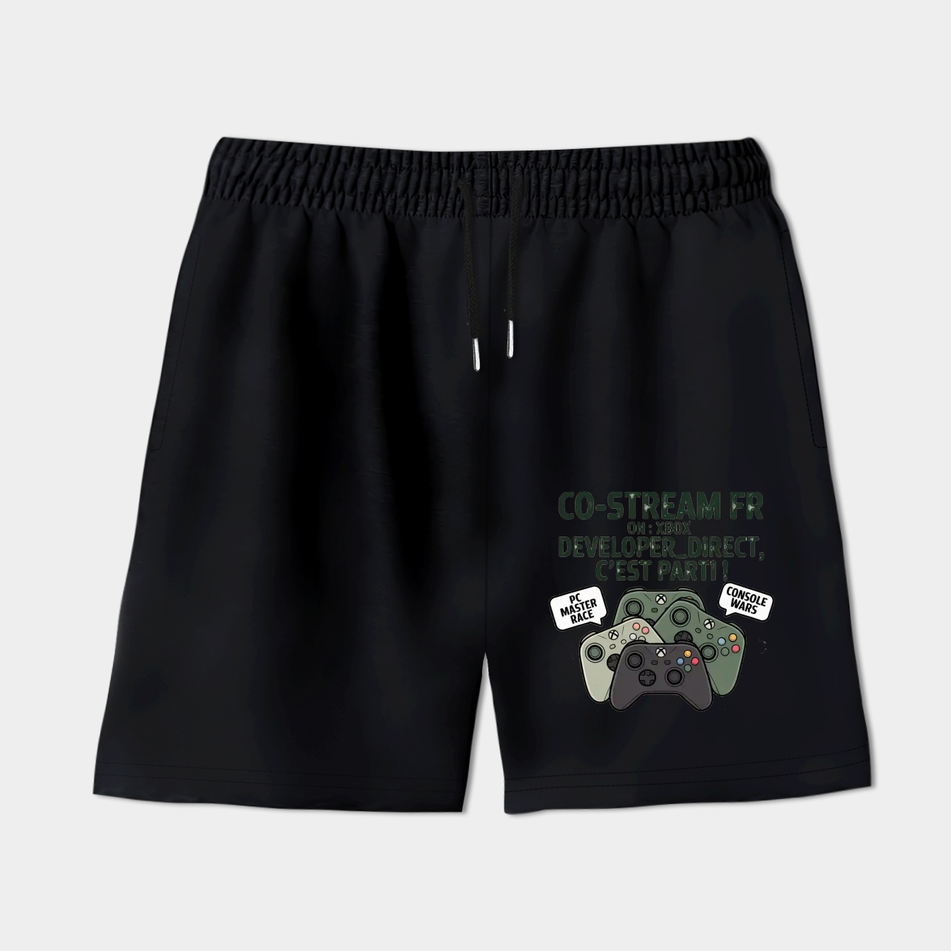Retro Xbox Console Wars Mashup Women's Shorts