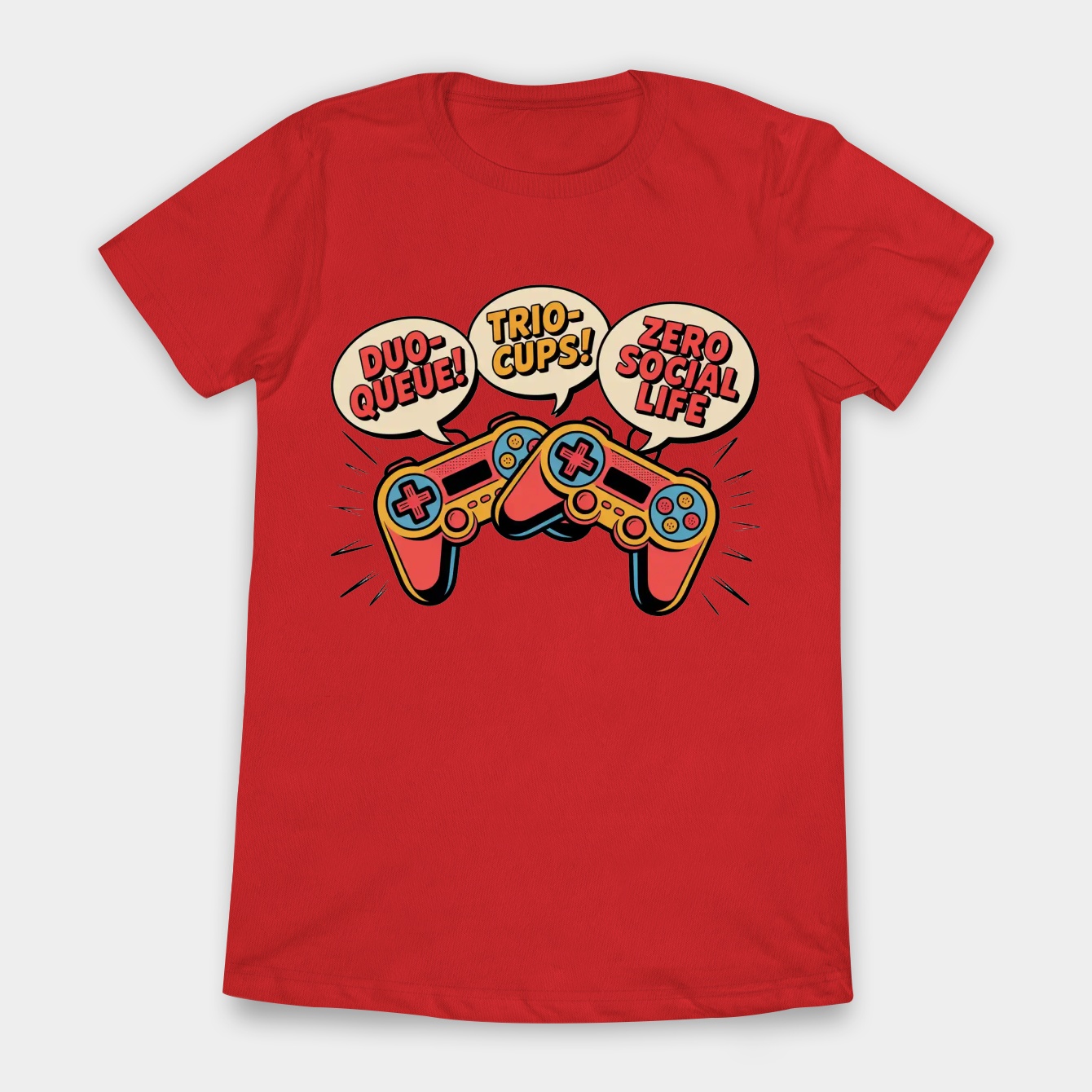 Zero Social Life Gamer Duo Women's T-Shirt