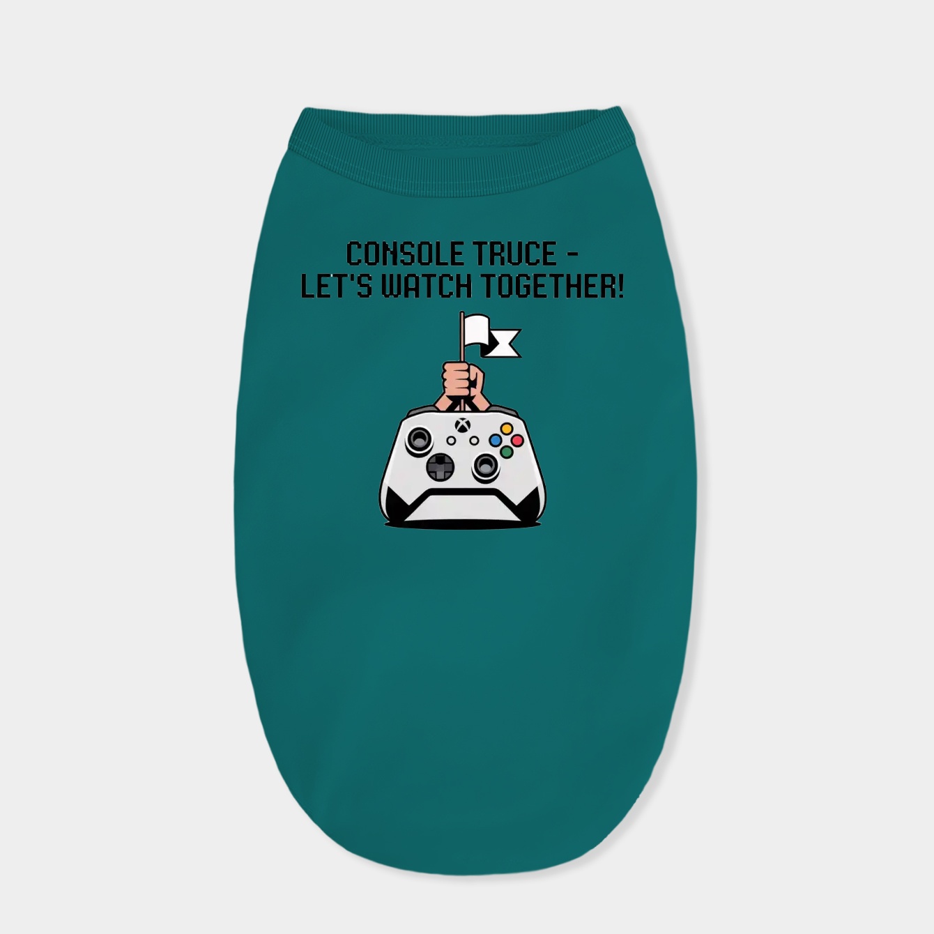 Console Truce: Let’s Watch Together Dog Shirt