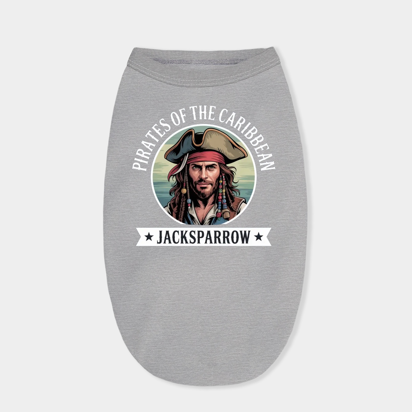 Jacksparrow Pirates of the Caribbean Dog Shirt