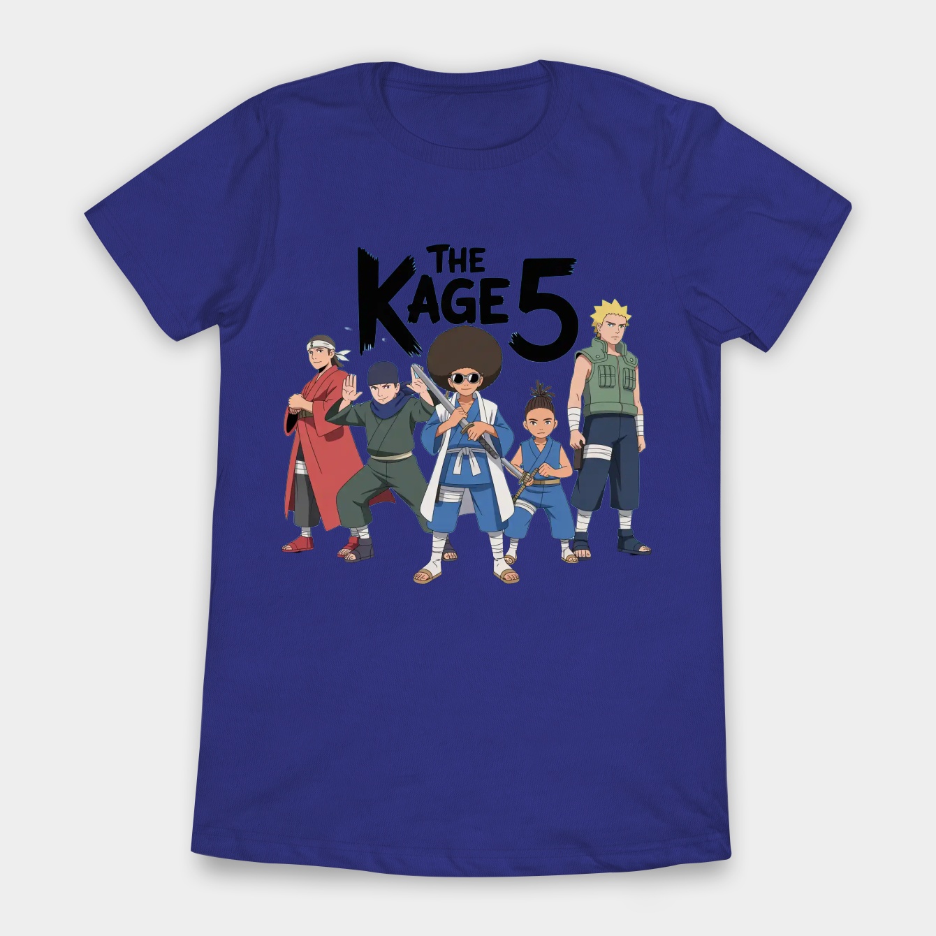 Boondocks Kage Group Scene Women's T-Shirt
