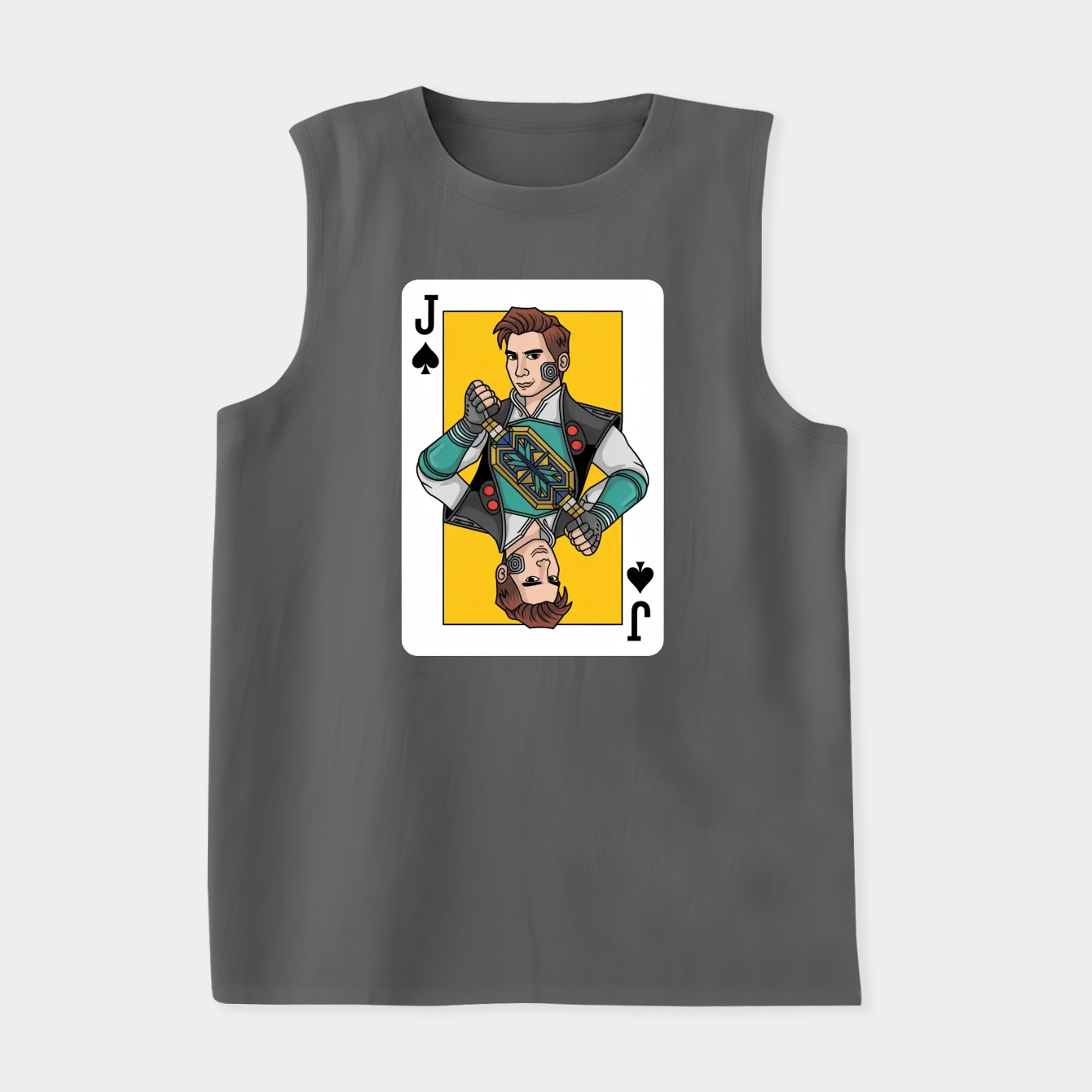 Rhys as the Jack of Spades (Borderlands) Women's Soft Tank Top