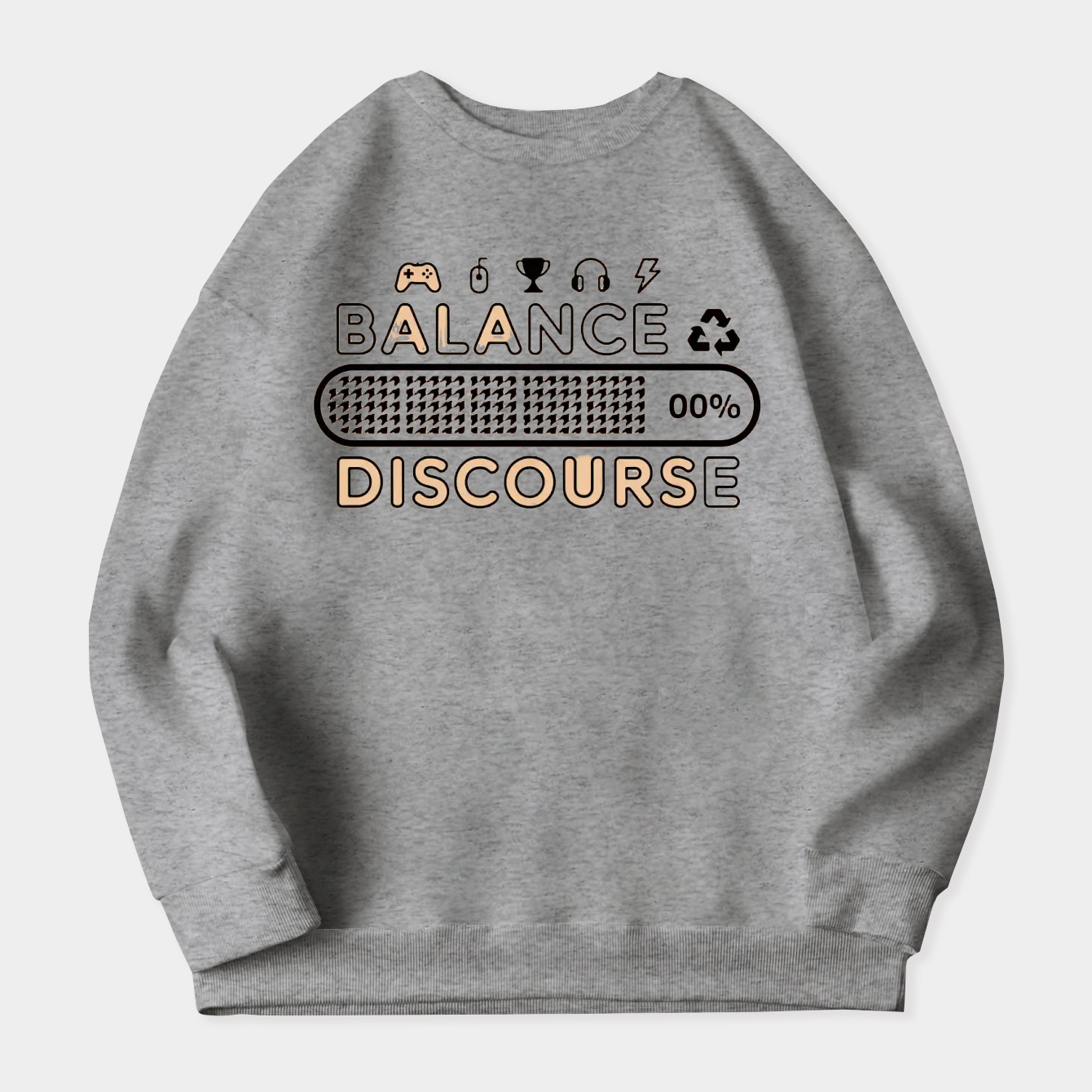 Endless Balance Discourse Bar Women's Crewneck Sweatshirt