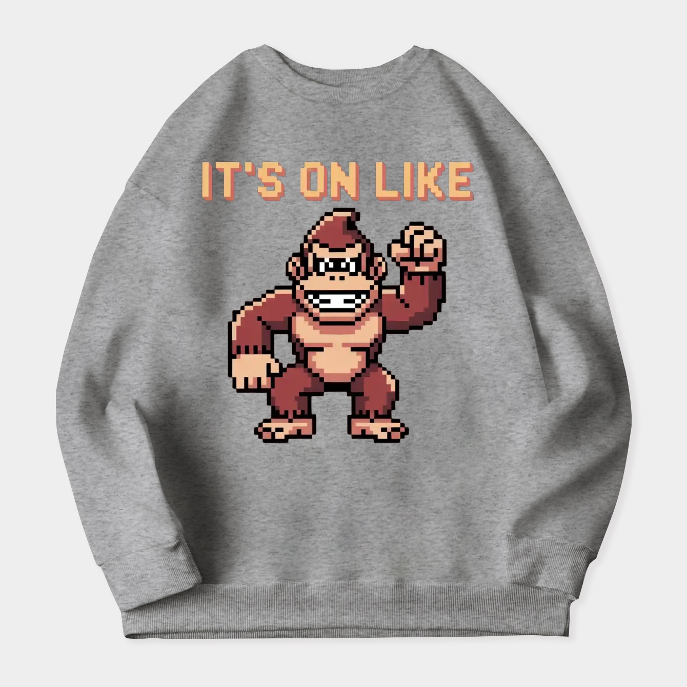Donkey Kong Get It On Women's Crewneck Sweatshirt