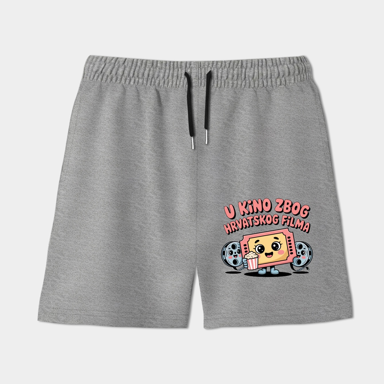 Cute Croatian Cinema Ticket Friends Women's Shorts