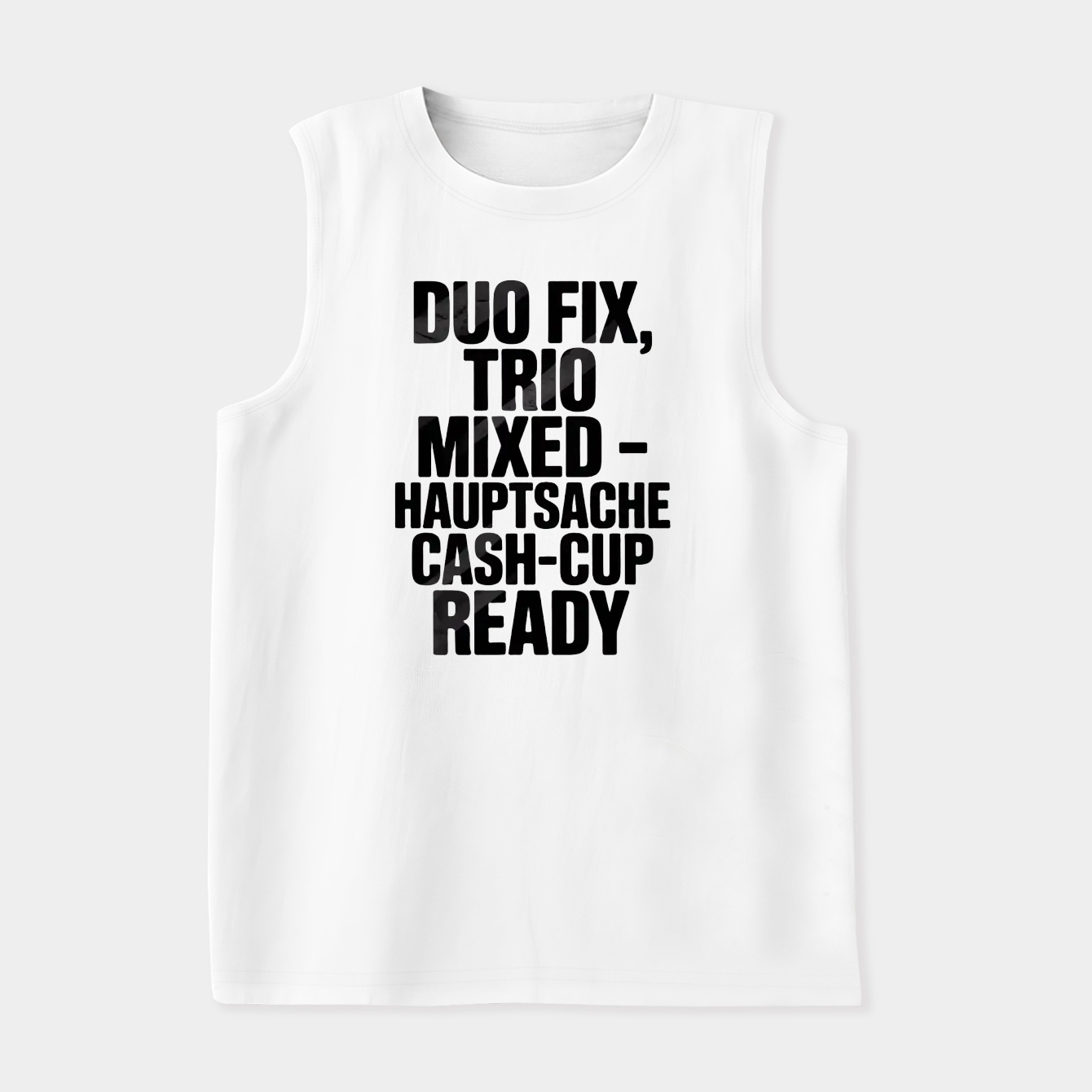 Brutalist Cash-Cup Ready Slogan Women's Soft Tank Top