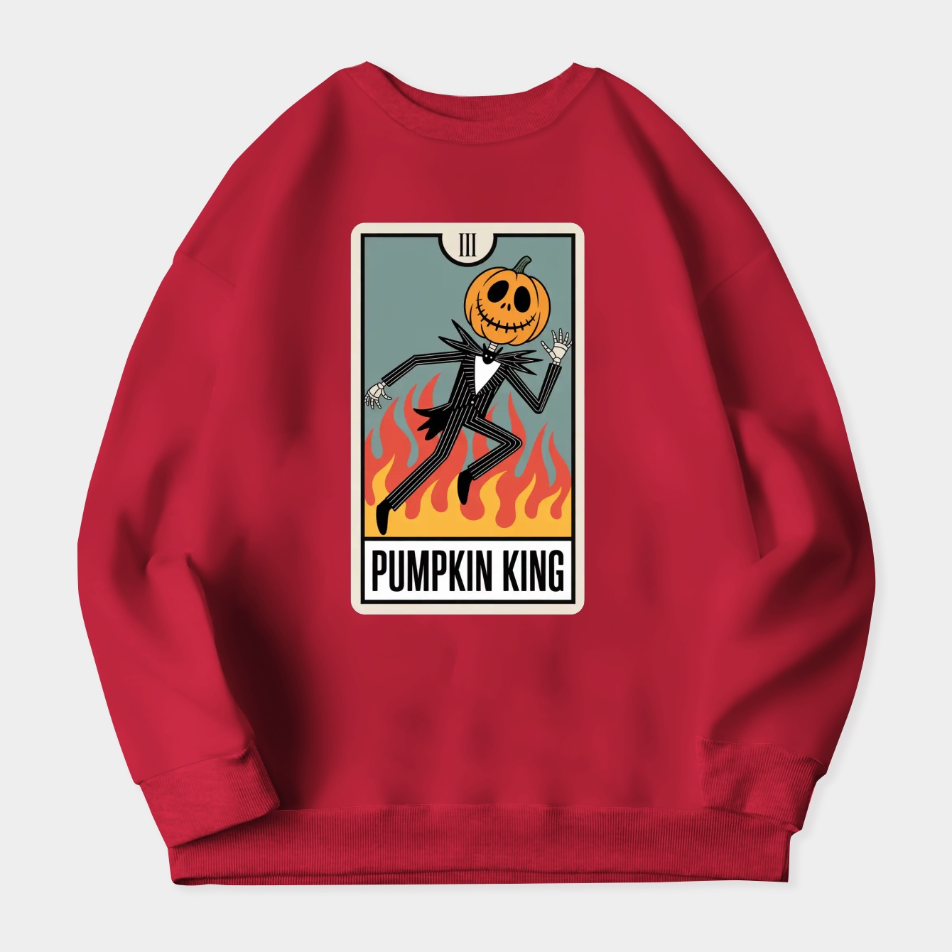 The Nightmare Before Christmas Jack Pumpkin King Women's Crewneck Sweatshirt