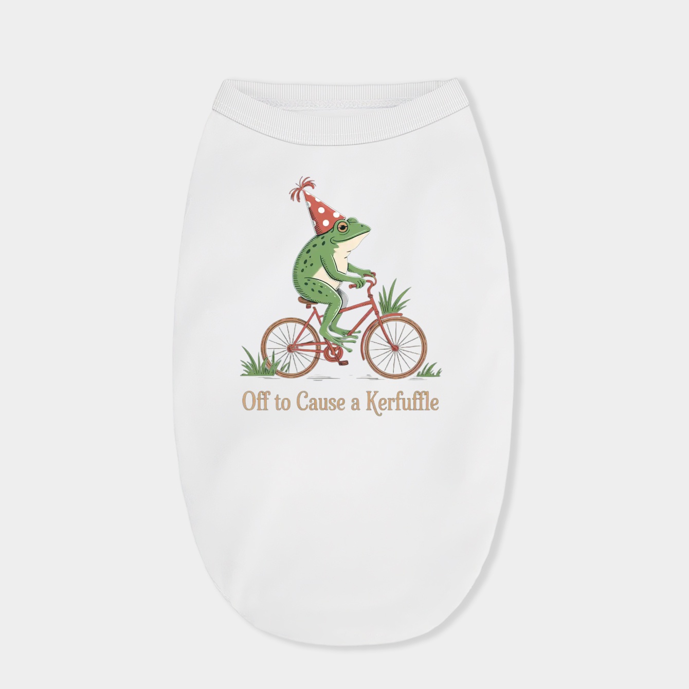 Off to Cause a Kerfuffle Frog, Funny Weirdcore Sayings, Meme Dog Shirt