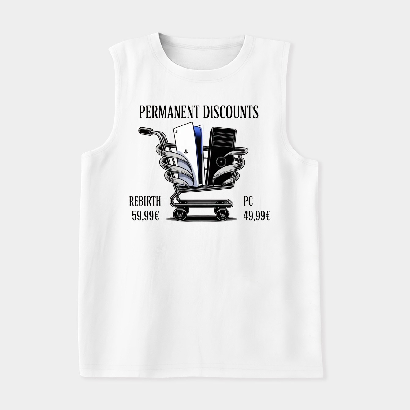 Permanent Rebirth Gaming Discounts Women's Soft Tank Top