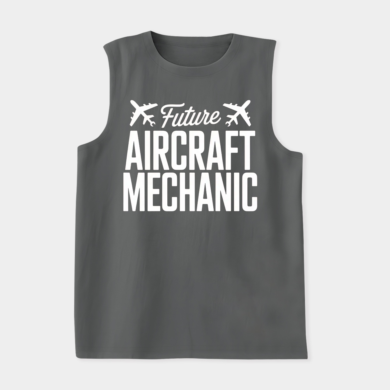 Future Aircraft Mechanic: Funny Aviation Mechanic Gift Women's Soft Tank Top