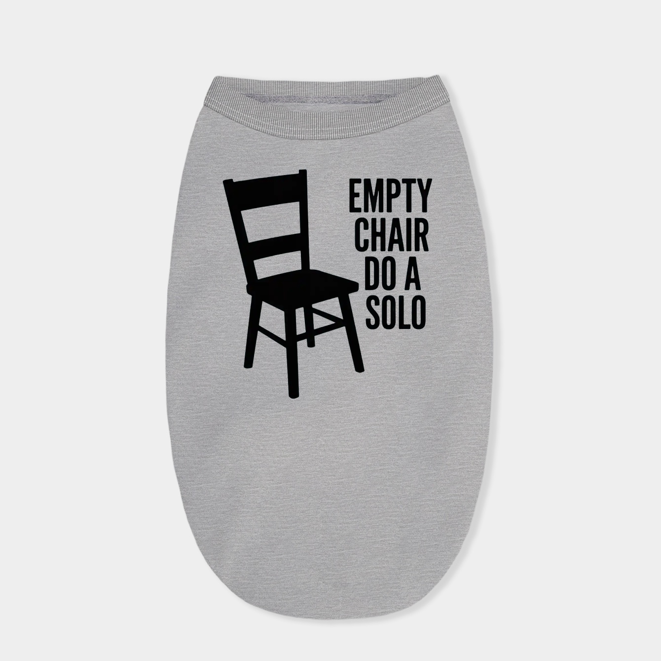 Empty Chair! Do a Solo! Dog Shirt