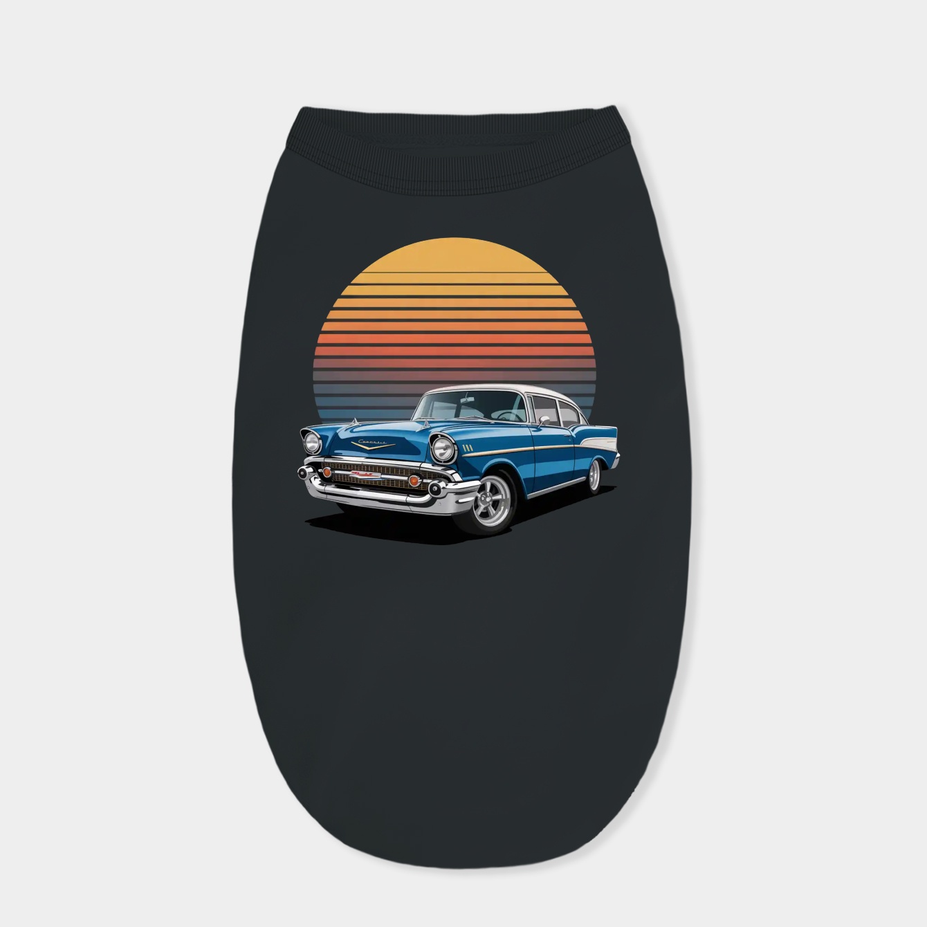 1957 Chevy Bel-Air Classic Car Enthusiast Dog Shirt