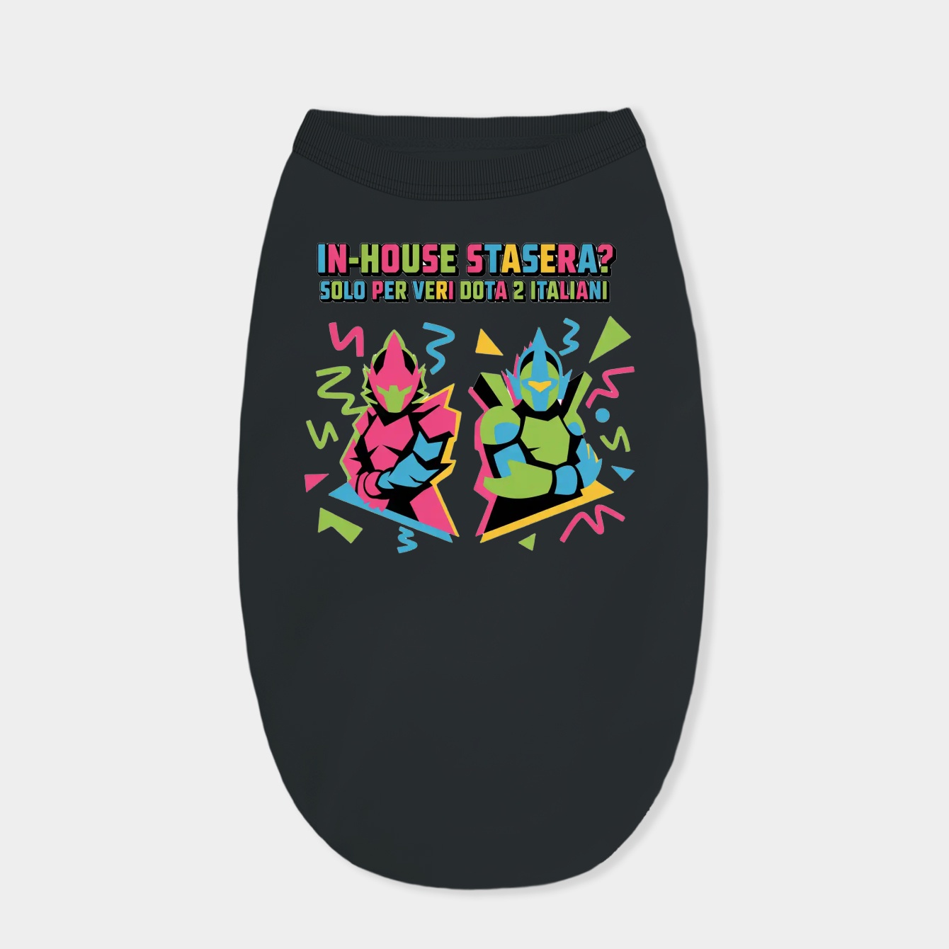 Italian Dota 2 In-House Night Dog Shirt