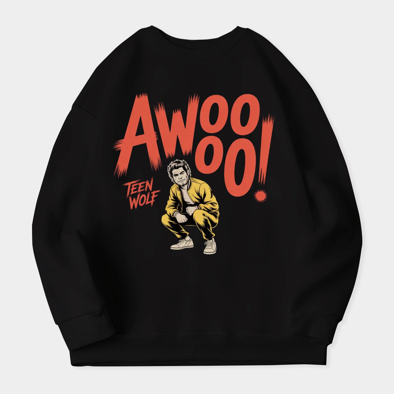 Teen Wolf Awoooo! Women's Crewneck Sweatshirt