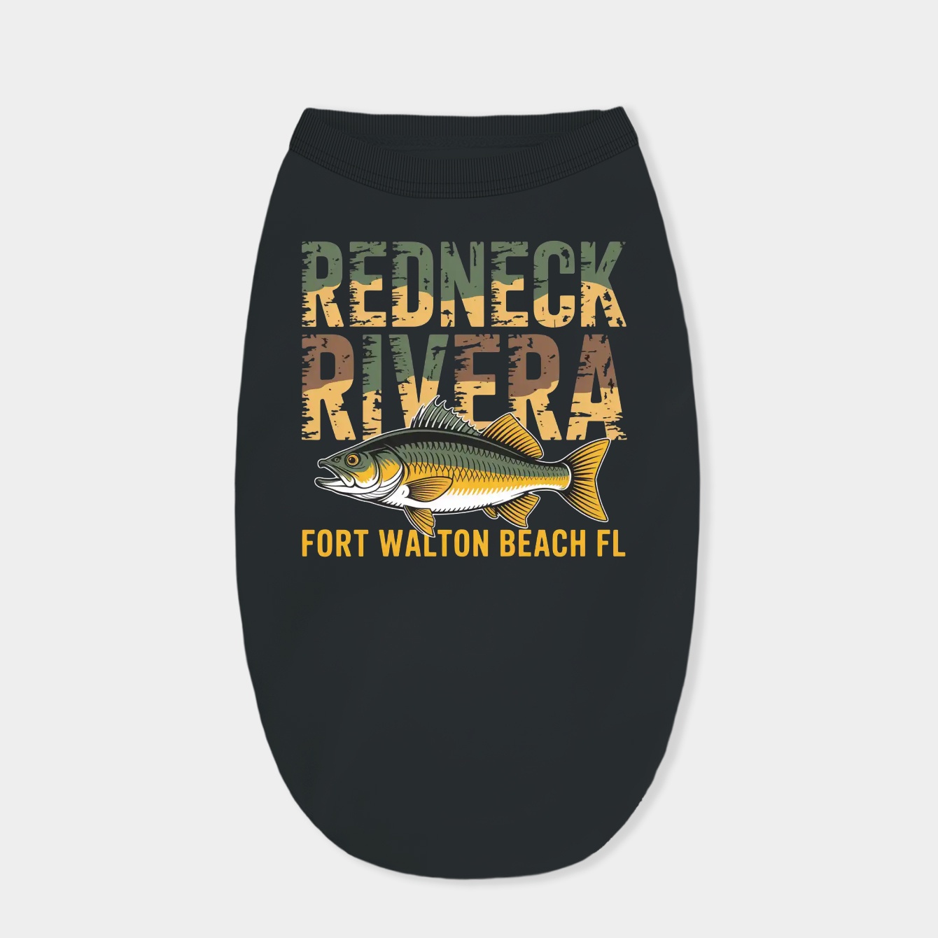 Redneck Rivera, Fort Walton Beach Florida Dog Shirt