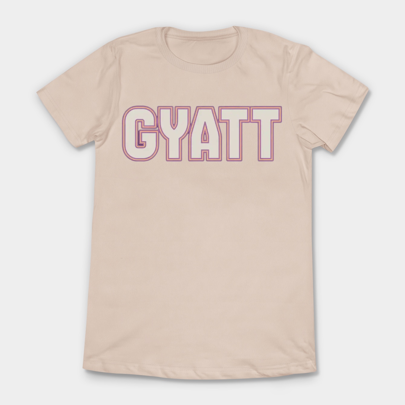 GYATT – Viral Slang Bold Text Meme Design Women's T-Shirt