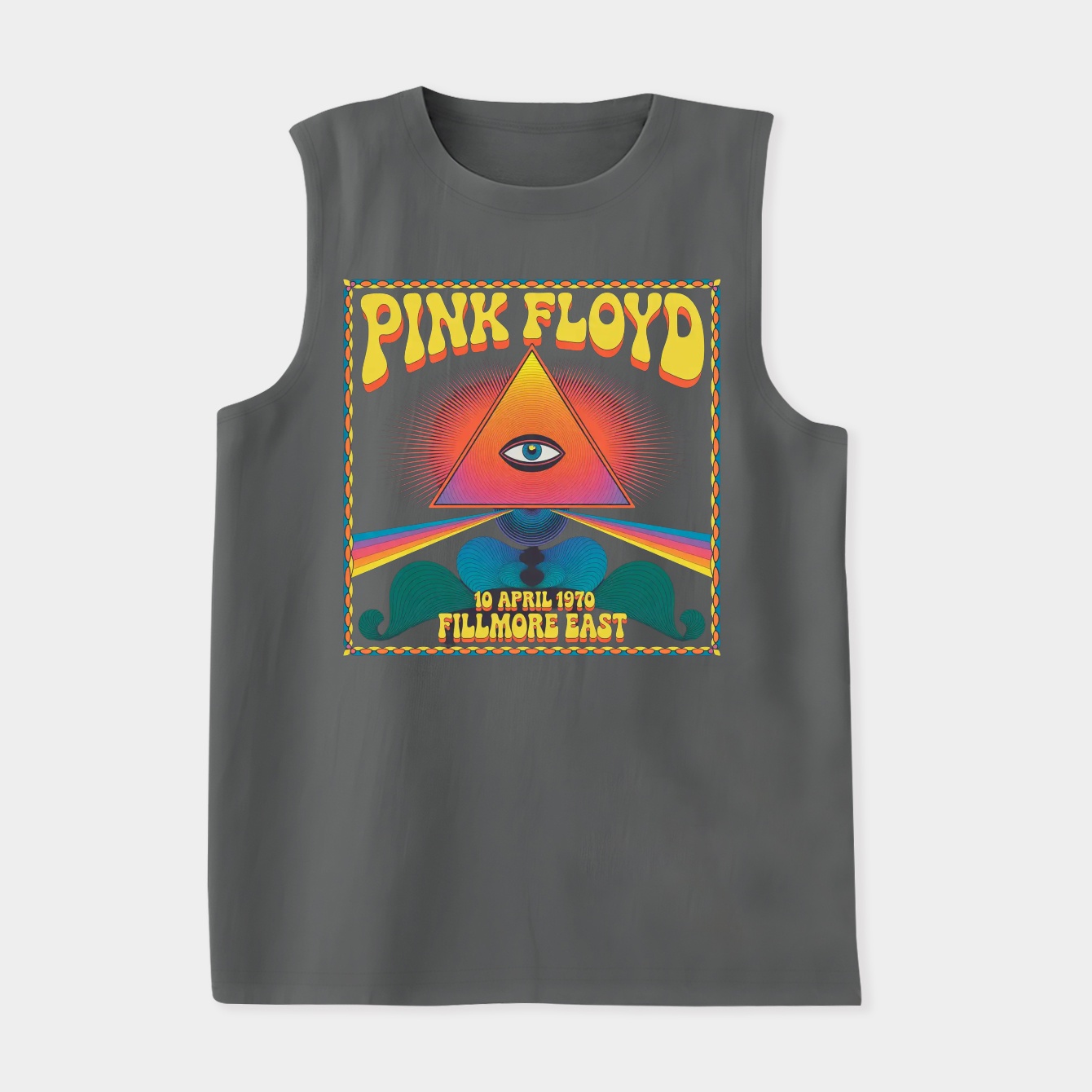 Band Pink Floyd Poster Design Women's Soft Tank Top