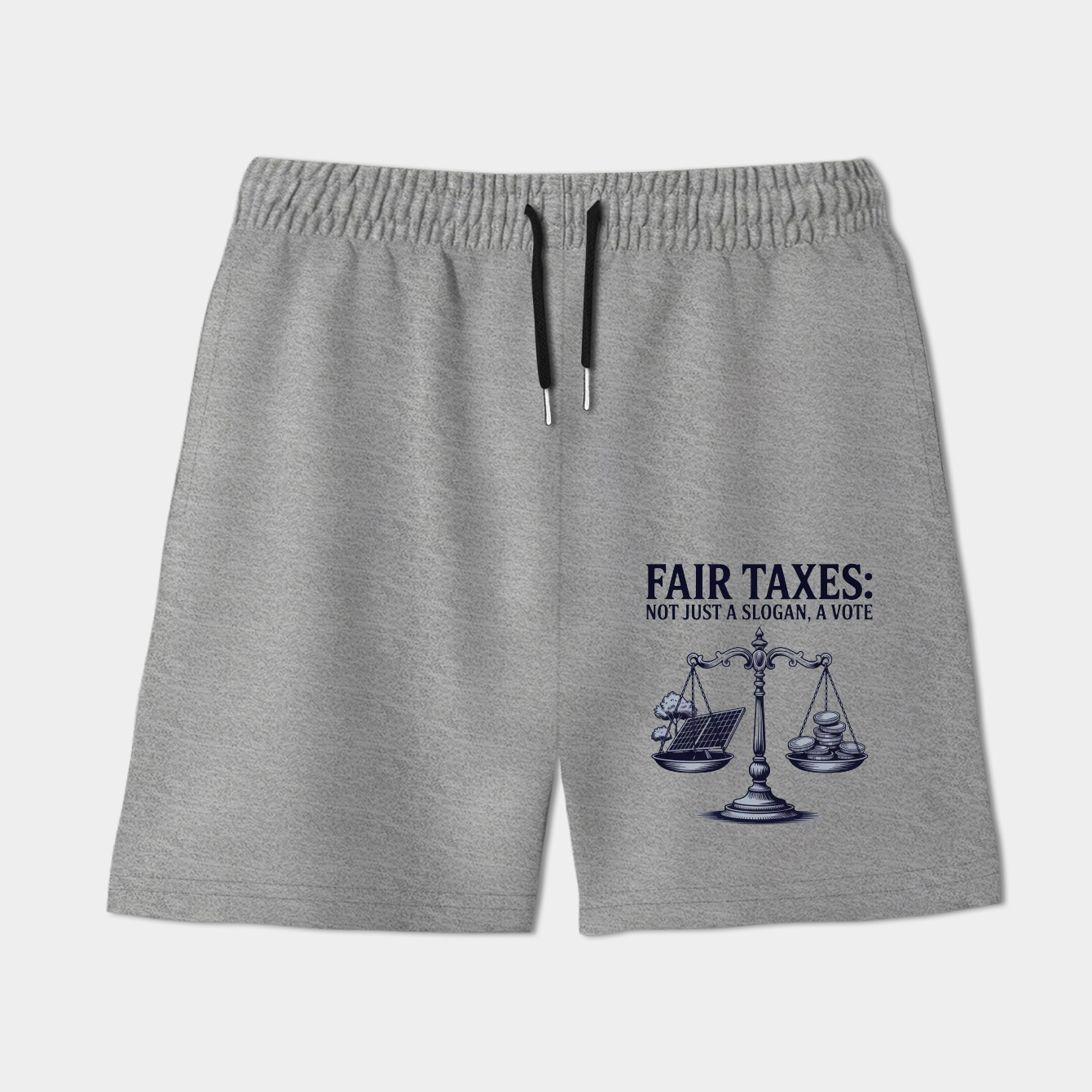 Fair Taxes Balance the Future Women's Shorts