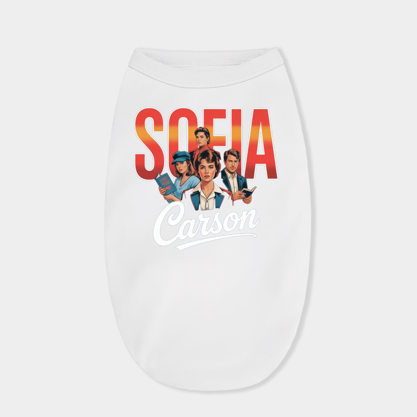 Sofia Carson Retro Style Dog Shirt